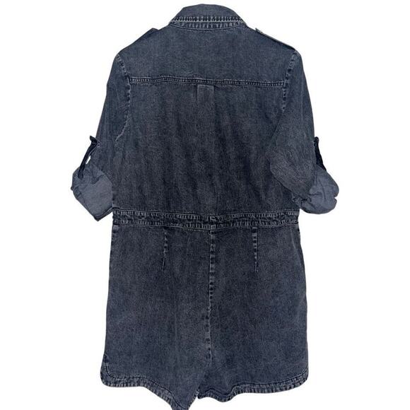 Paintcolors black denim short jumper small - Picture 2 of 3